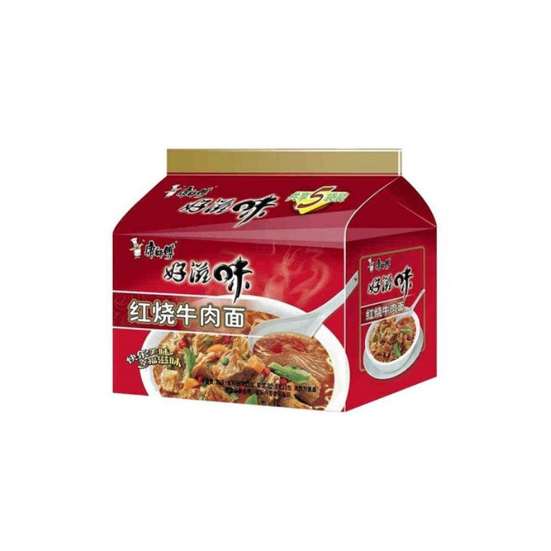 Master Kong · Good Taste Braised Beef Big Instant Noodle (5*93g)