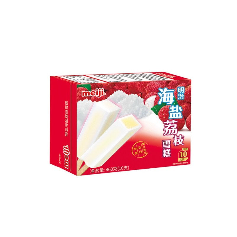 MeiJi · Sea Salt Lychee Flavor Ice Cream Bar (10*46g)