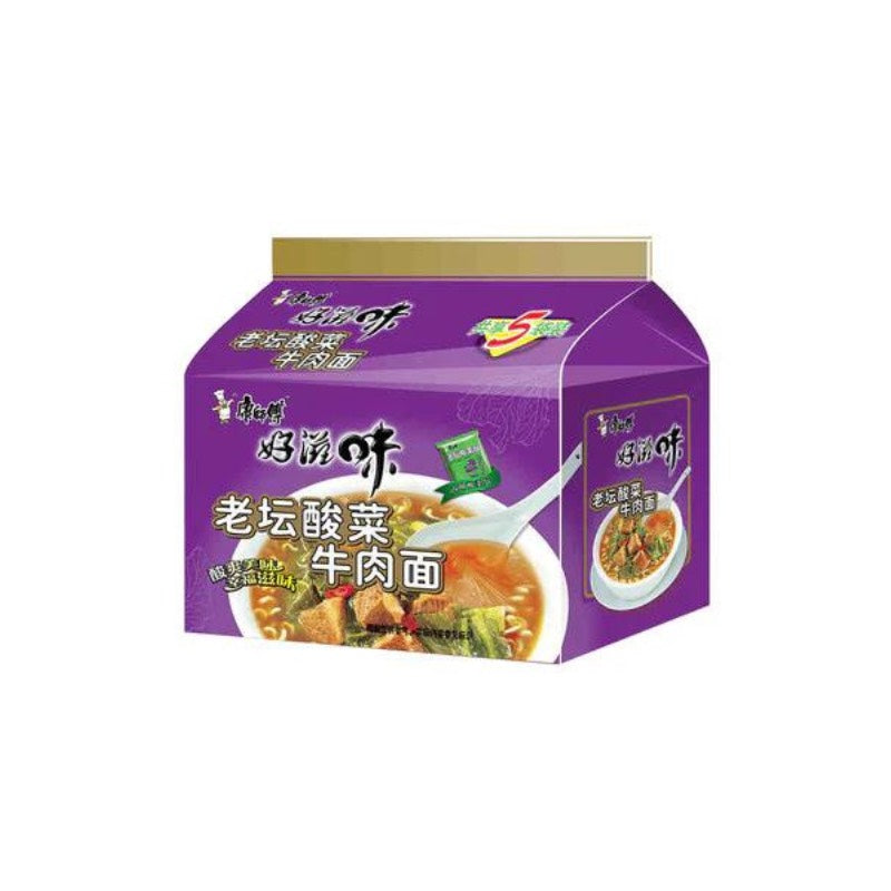 Master Kong · Good Taste Sauerkraut Beef Instant Noodle (5*117g)