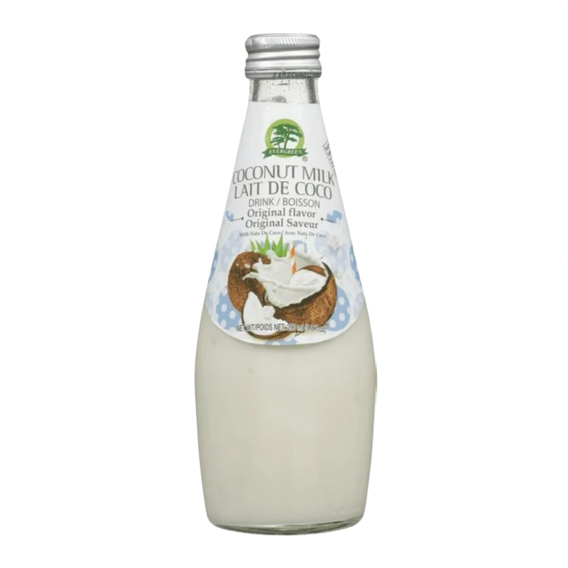 EVERGREEN · Coconut Milk Drink Original With Nata De Coco(290ml)