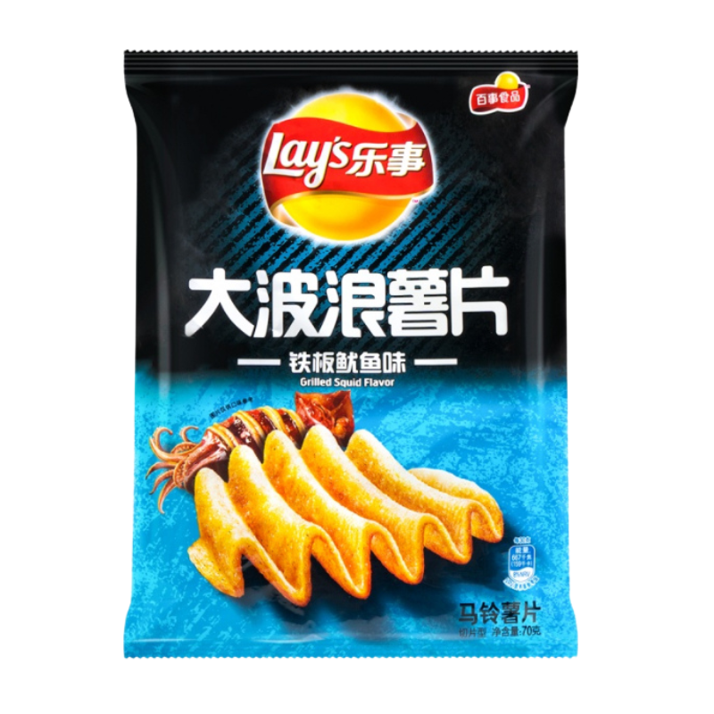 Lay’s Chips Teppan Squid Flavor (70g)
