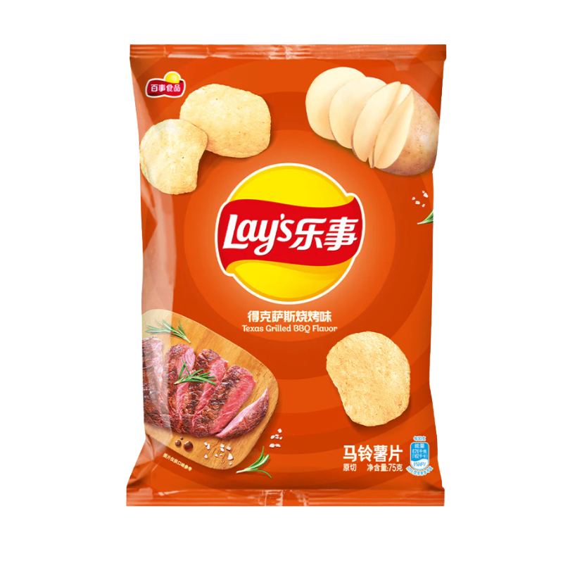 Lay’s Chips Texas Grilled BBQ Flavor (70g)