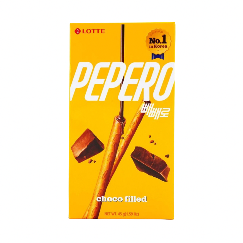 LOTTE Choco Filled Biscuit Sticks (45g)