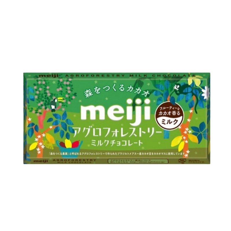Meiji Agroforestry Milk Chocolate (45g)