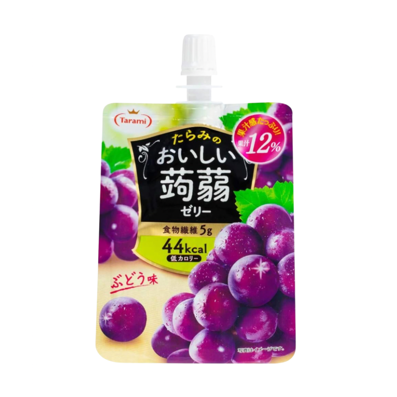 Tarami Konjac Jelly Grape Flavour (150g)