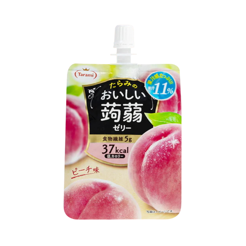 Tarami Konjac Jelly Peach Flavour (150g)
