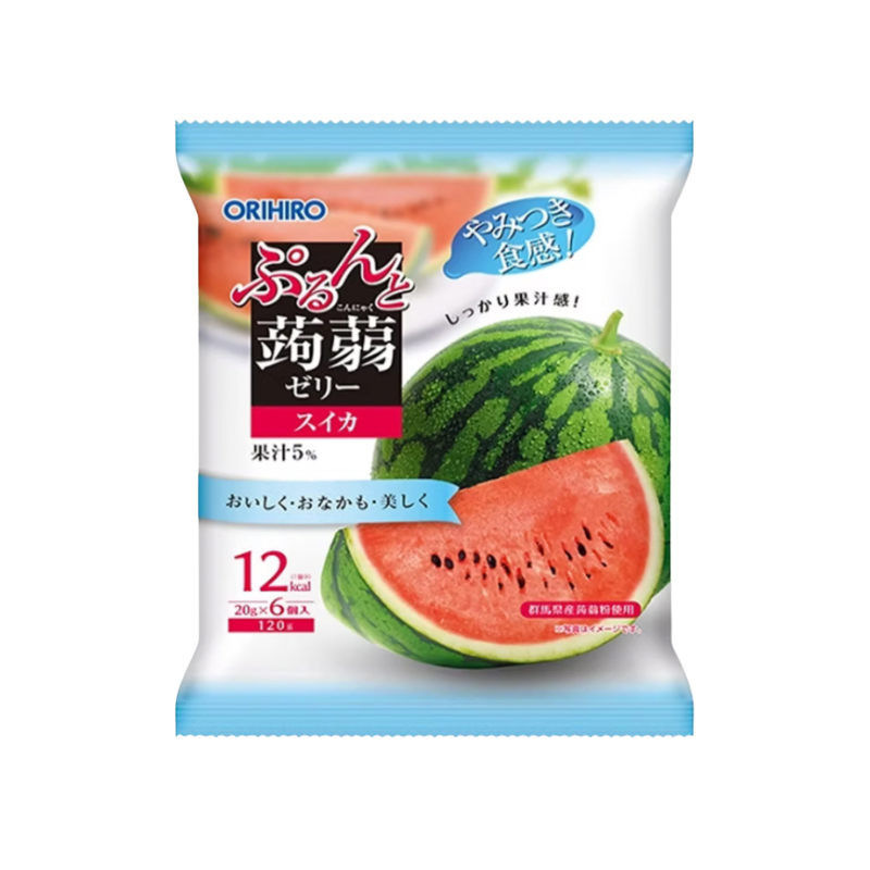 ORIHIRO Konjac Jelly Watermelon Flavour (130g)