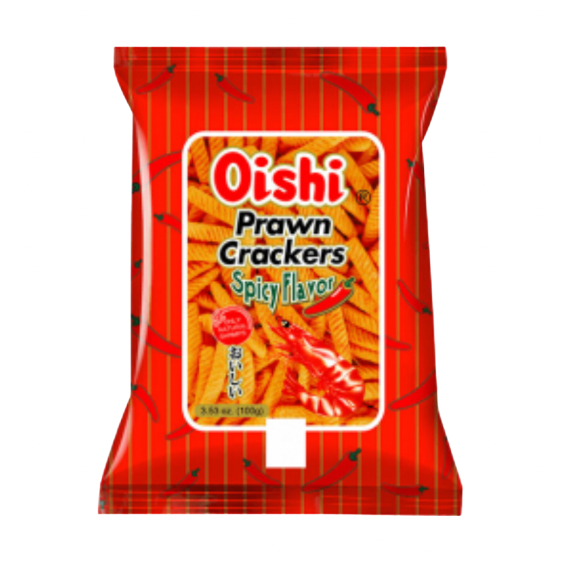 Oishi · Prawn Crackers Spicy Flavor(60g)
