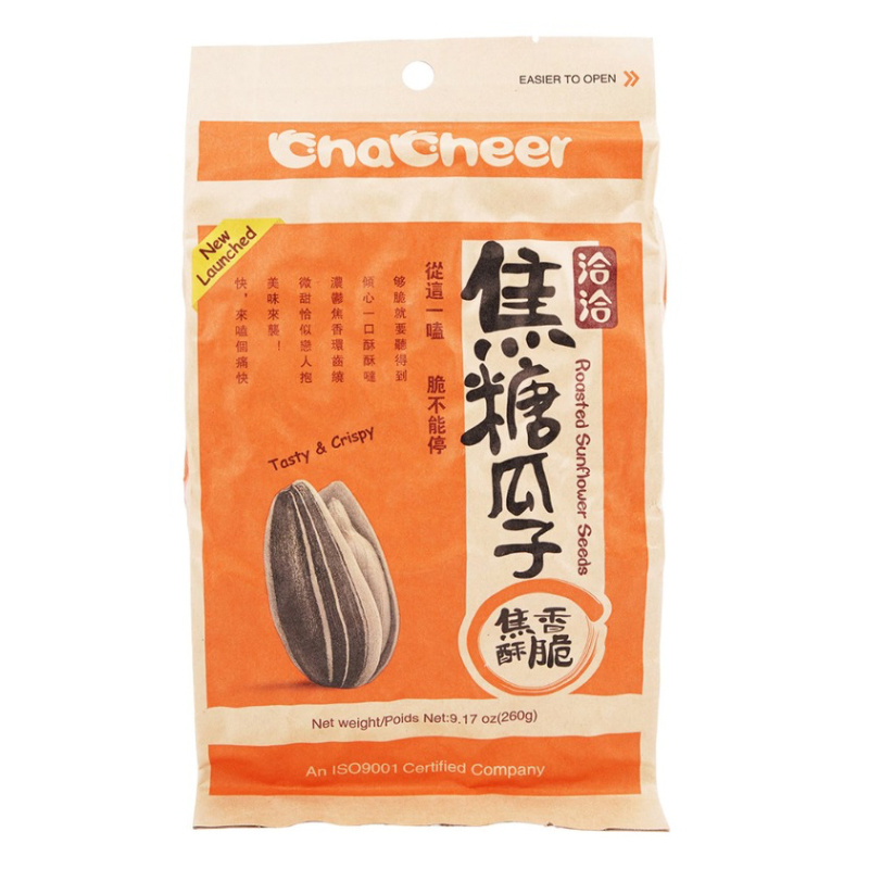 ChaCha · SUNFLOWER SEEDS CARAMEL FLAVOAR(260g)