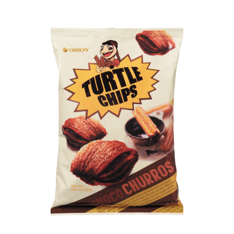 Orion · Turtle Chips Chocolate Churros Flavors(160g)