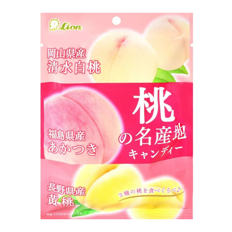 Lion · Peach Flavored Candy(80g)