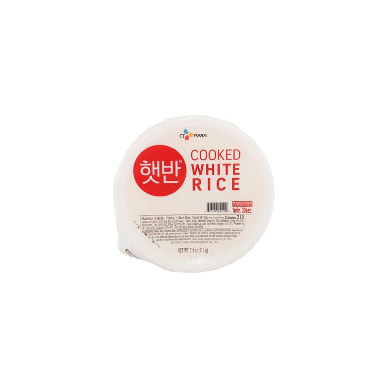 CJ · Cooked White Rice (210g)