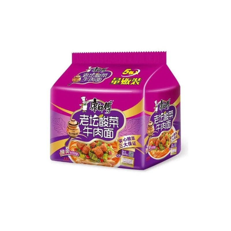 Master Kong · Sauerkraut Beef Instant Noodle (5*117g)