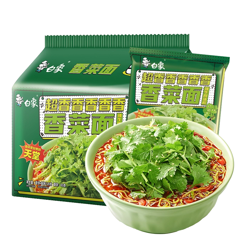 BaiXiang · Coriander Instant Noodles (575g)