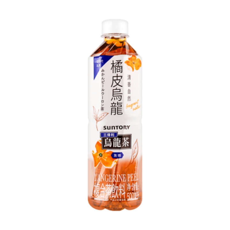 Suntory · Fresh & Natural Fragrance Orange Peel Oolong Tea (500ml)