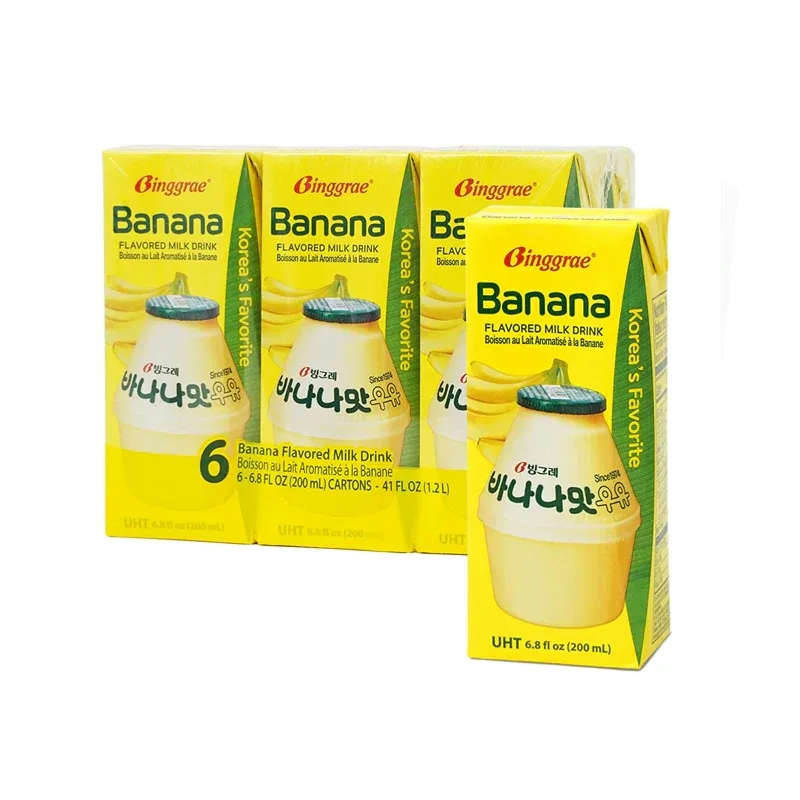 Binggrae · Banana Milk Drink (6*200ml)