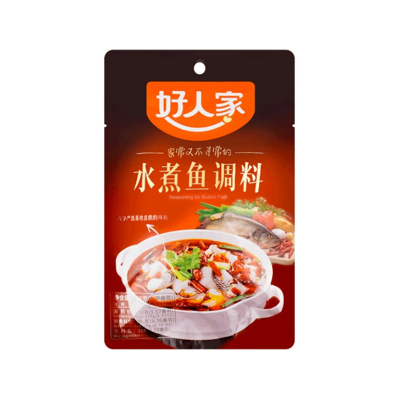 Hao Ren Jia · Boiled Fish Seasoning (198g）