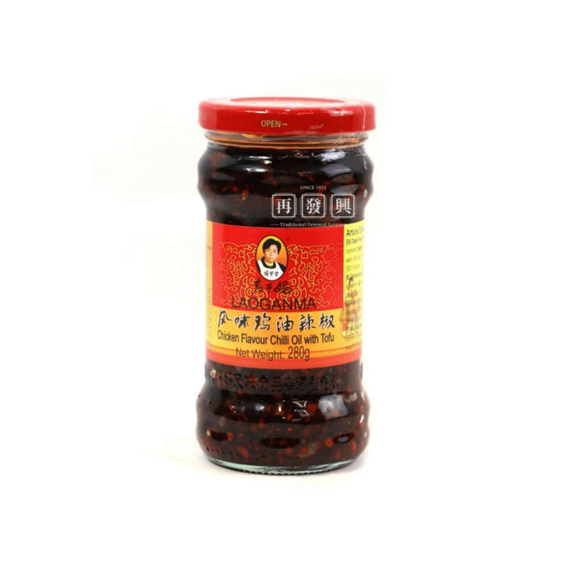 Lao Gan Ma · Chicken Flavor Chili Oil (280g)