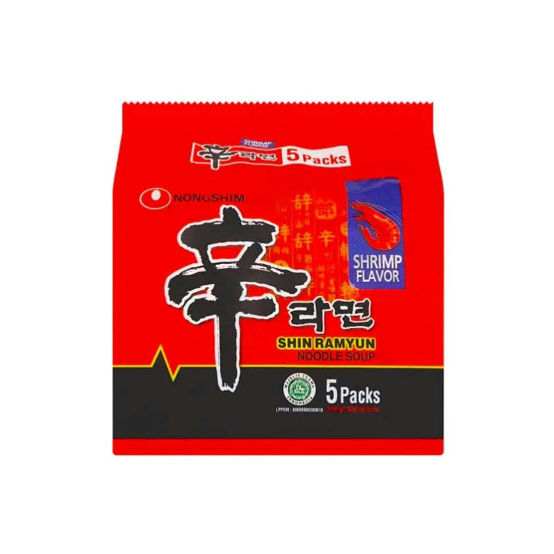 农心 · 虾味辛拉面（5*120g）