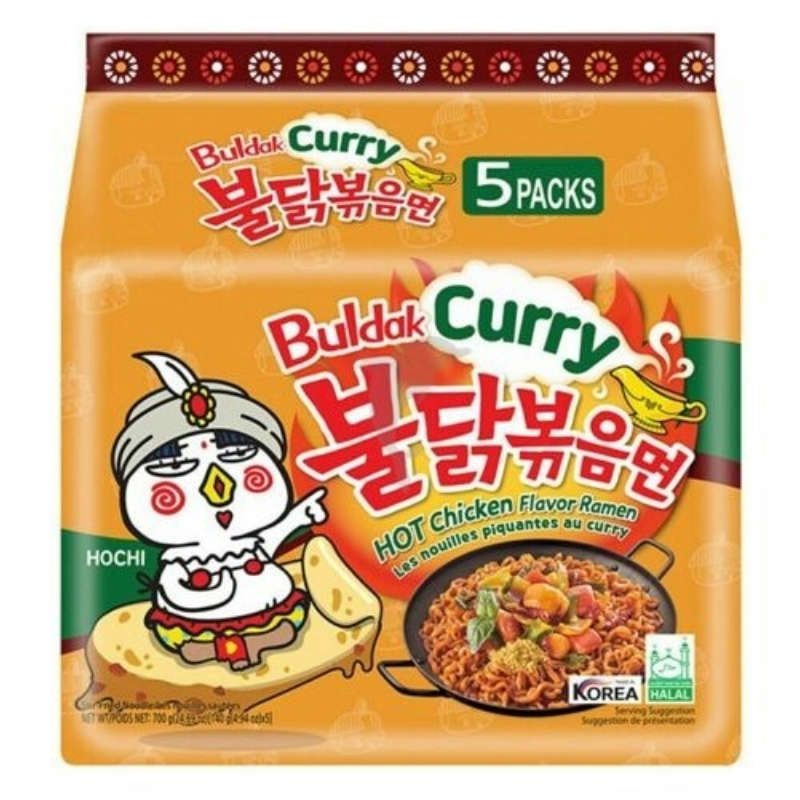 Samyang · Curry Buldak Hot Chicken Ramen (5*140g)