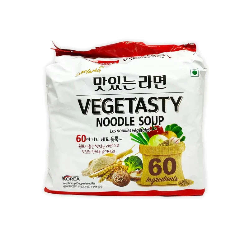 Samyang · Vegetasty Ramen Noodle Soup (5*115g)