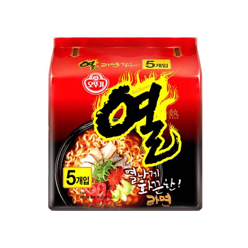 Ottogi · Hot Yeul Ramen (5*120g)