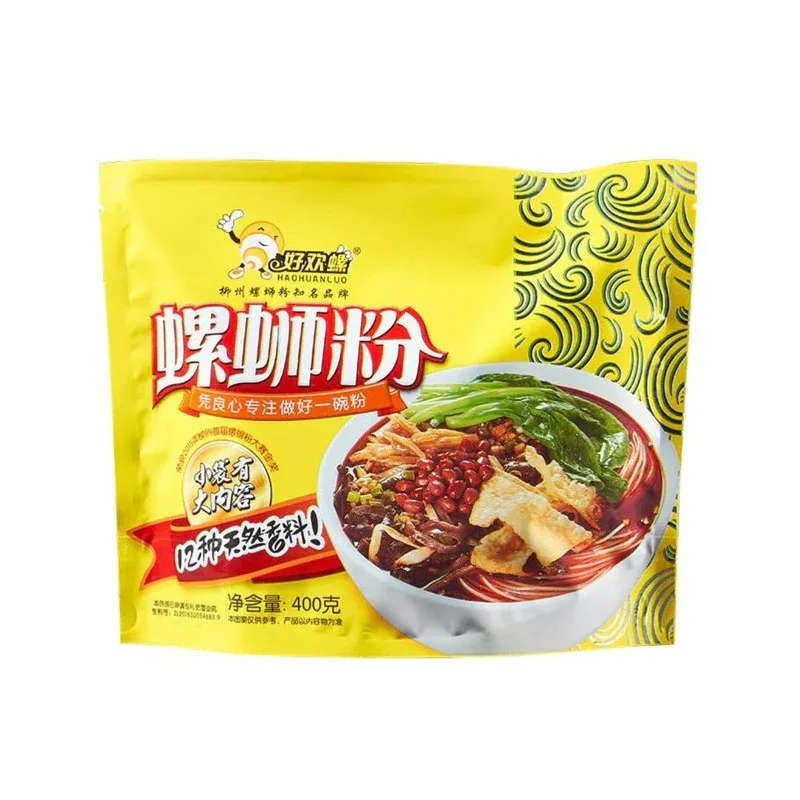 Happy Snail· Yellow Pack River Snails Rice Noodle (400g)