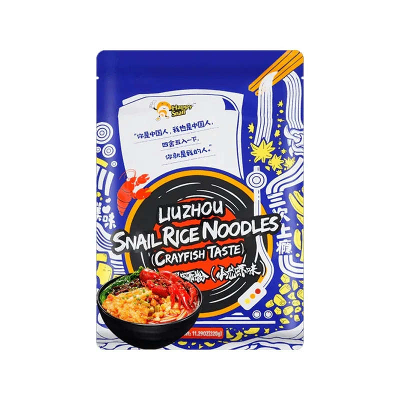 Happy Snail · Crayfish River Snails Rice Noodle (320g)