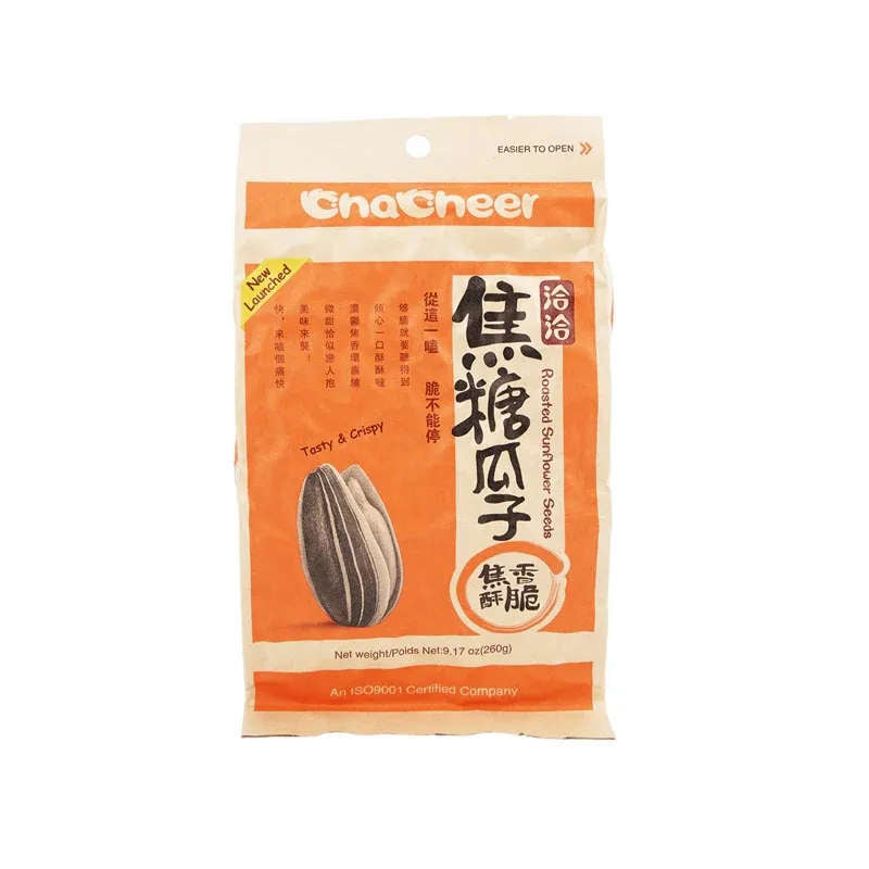 ChaCha · Caramel Flavor Sunflower Seeds (260g)