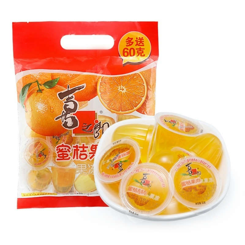 XiZhiLang · Mandarin Orange Flavor Bag Jelly (450g)