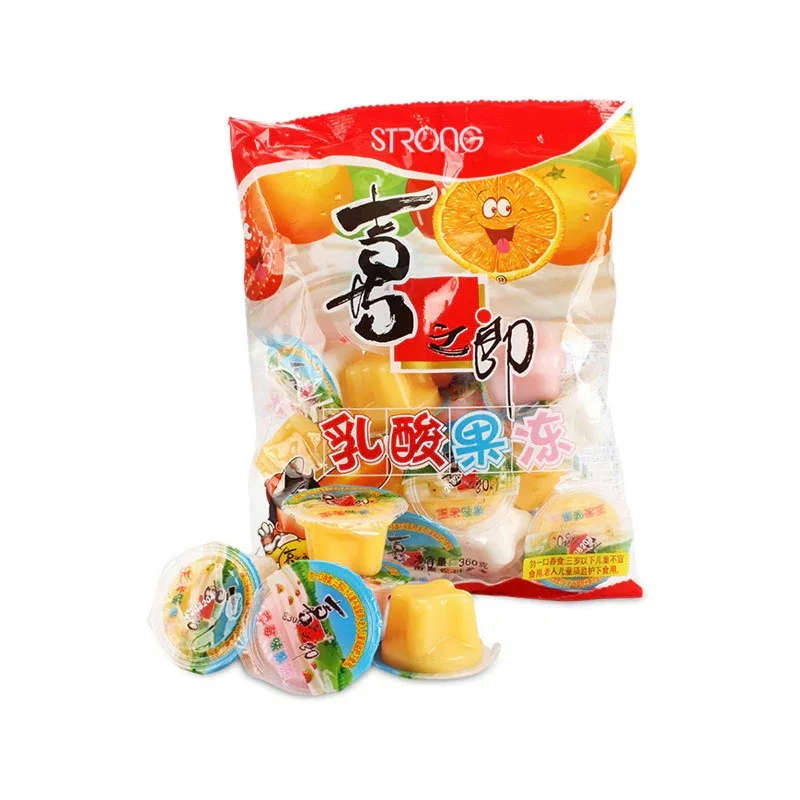 XiZhiLang · Yogurt Flavor Bag Jelly (360g)