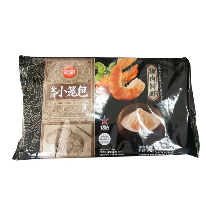 思念 · 猪肉鲜虾味金牌小笼包 (300g)