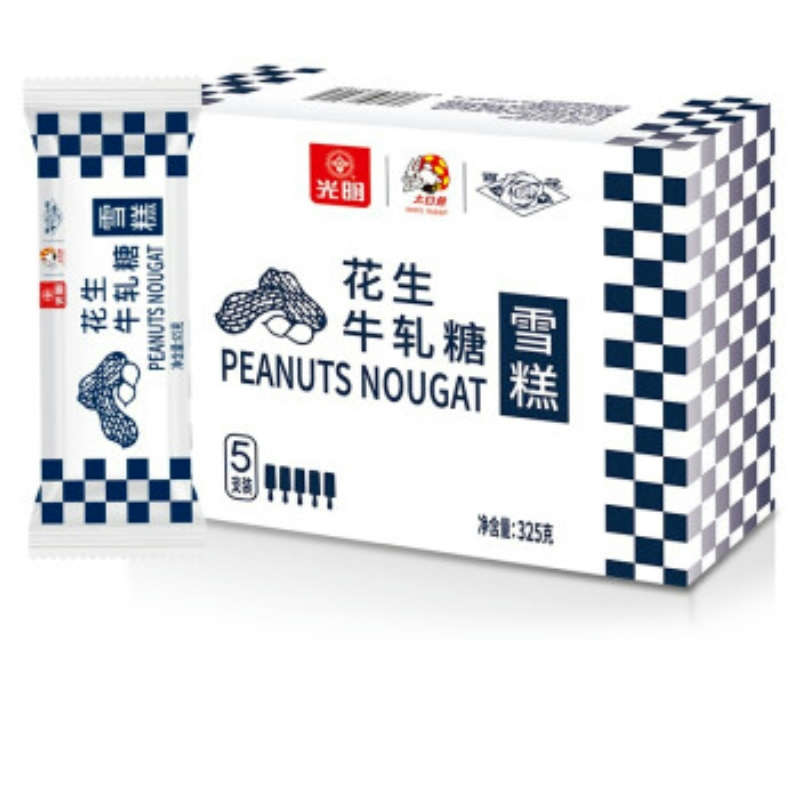 White Rabbit X Bright Food · Peanut Nougat Ice Bar(5*65g)