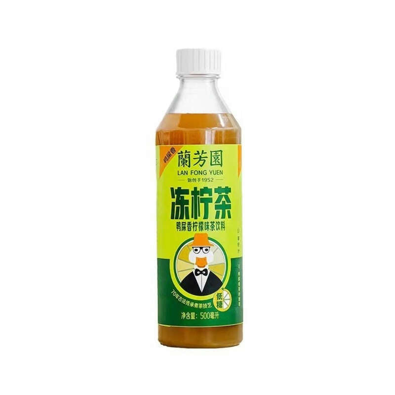 蘭芳園 · 低糖鸭屎香冻柠茶 (500ml)