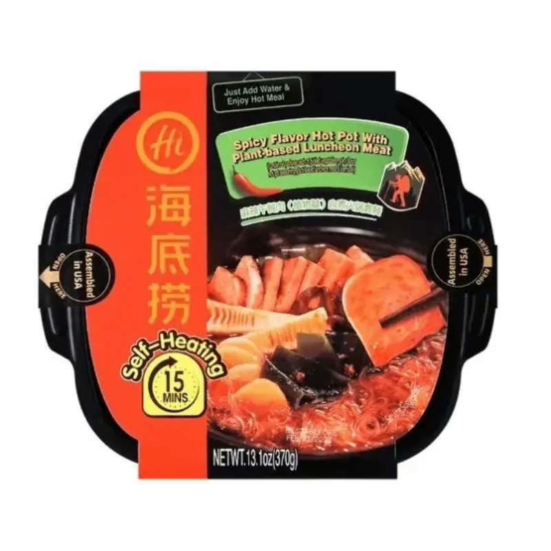 HaiDiLao · Spicy Plant-Based Pork Luncheon Self-cooking Hot Pot (360g)