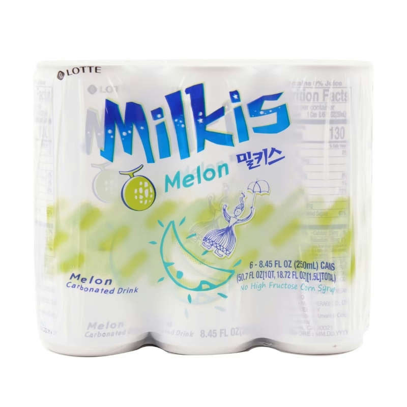 Lotte · Milkis Carbonated Milk Drink Series(6*250ml)