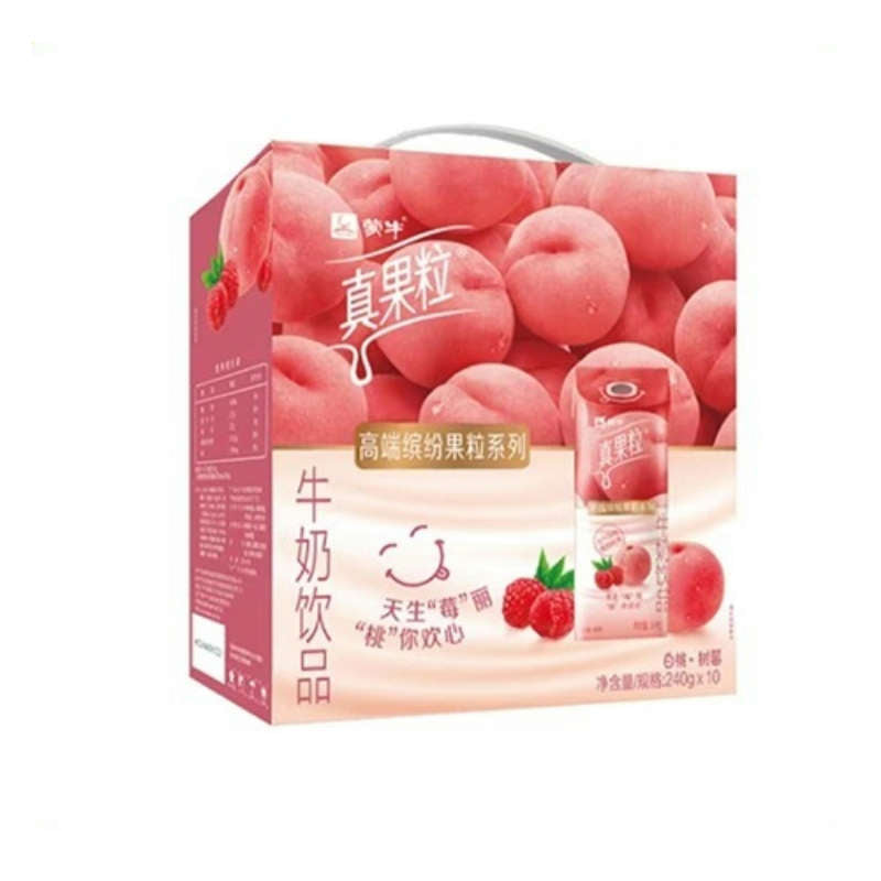 Monmilk · Real Fruit Granules Milk Drink Series