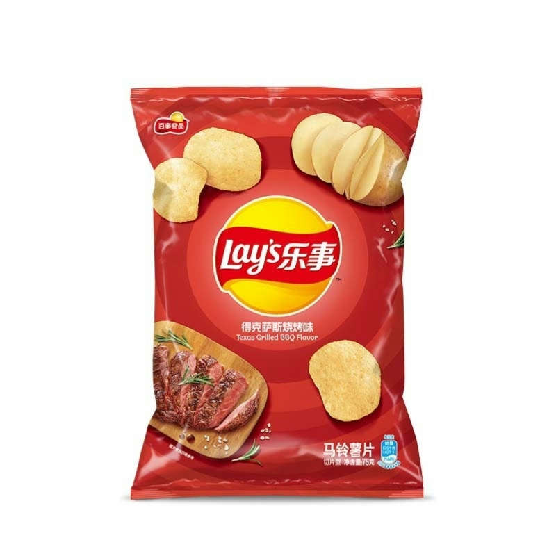 Lay’s · Texas BBQ Flavor Potato Chips (70g)