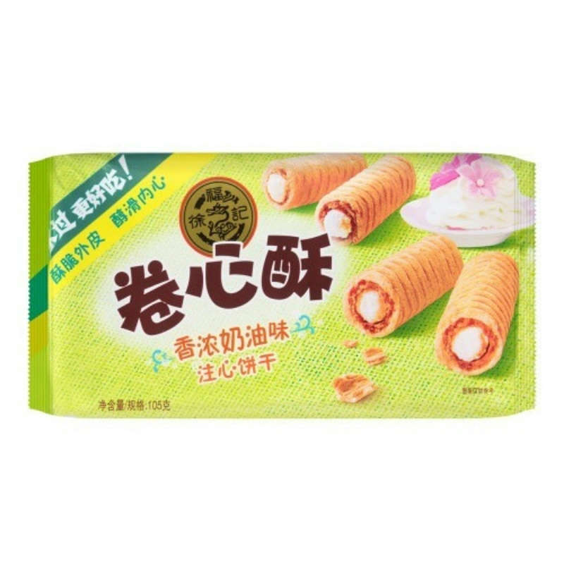 Hsufuchi · Cream Rolled Cookies (105g)