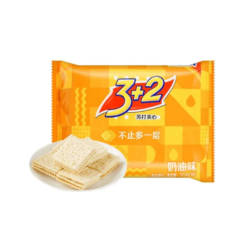3+2 · Filling Sandwich Cracker Series (400g)