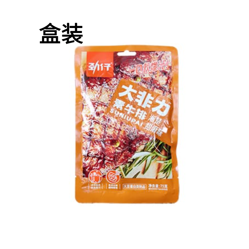 JinZai · Sweet & Spicy Flavor Vegetarian Steak Spicy(20*20g)