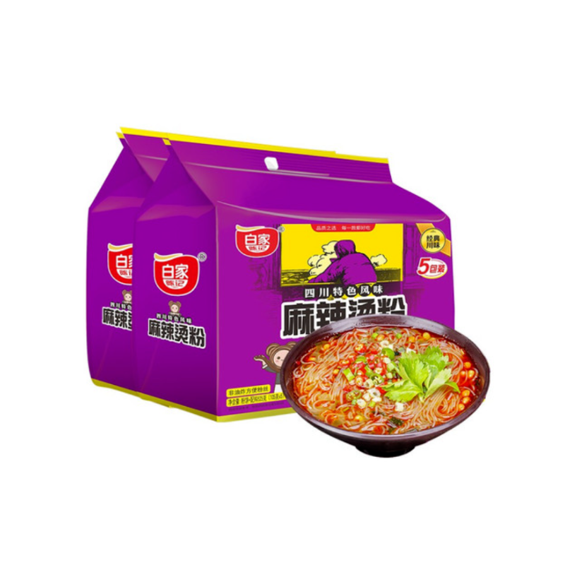 Baijia · Hot & Spicy Flavor Instant Vermicelli (525g)