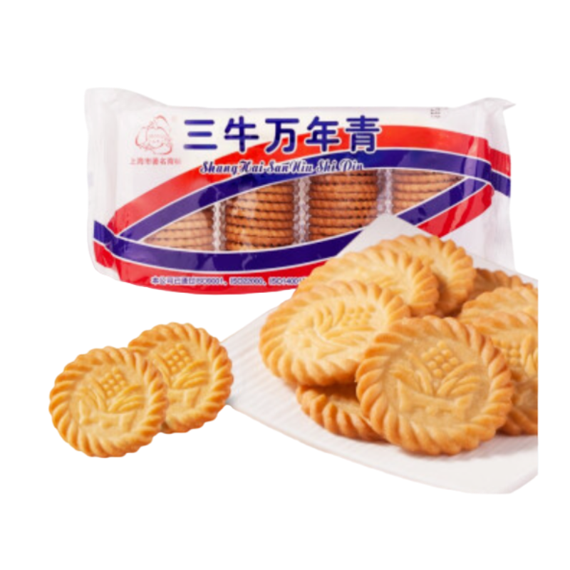 三牛 · 上海万年青饼干 (400g)