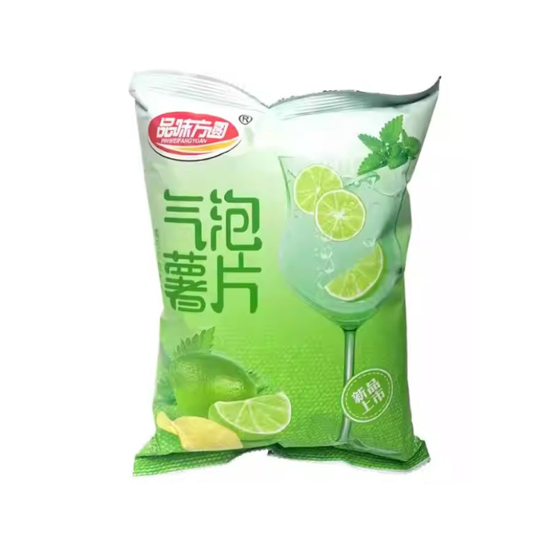 Pin Wei Fang Yuan · Lime Sparkling Steamed Potato Chips (88g)