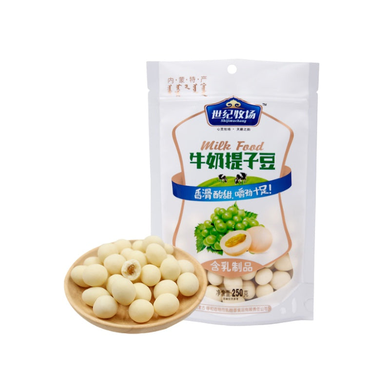 世纪牧场 · 牛奶提子豆 (250g)