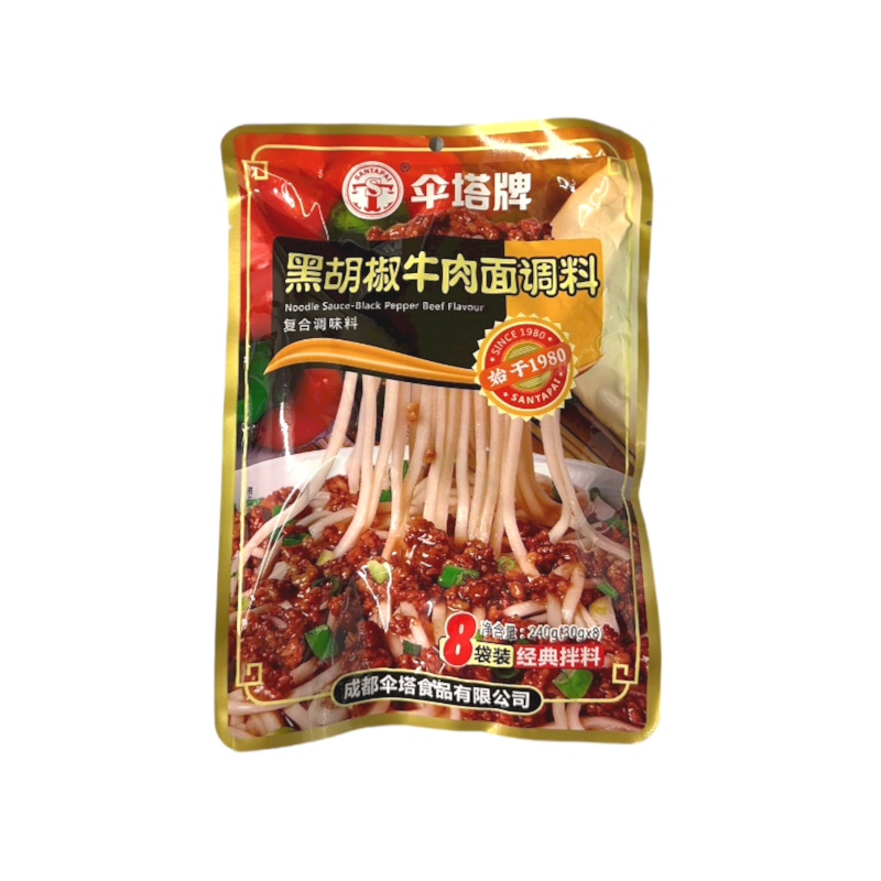 San Ta · Beef With Pepper Noodle Condiment (240g)