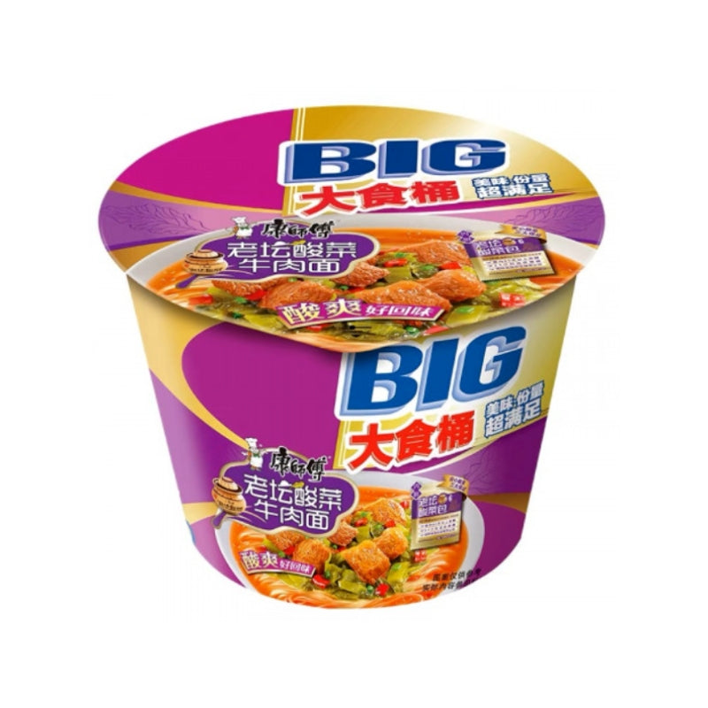 Master Kong · Big Bowl Lao Tan Pickled Cabbage Instant Noodles (159g)