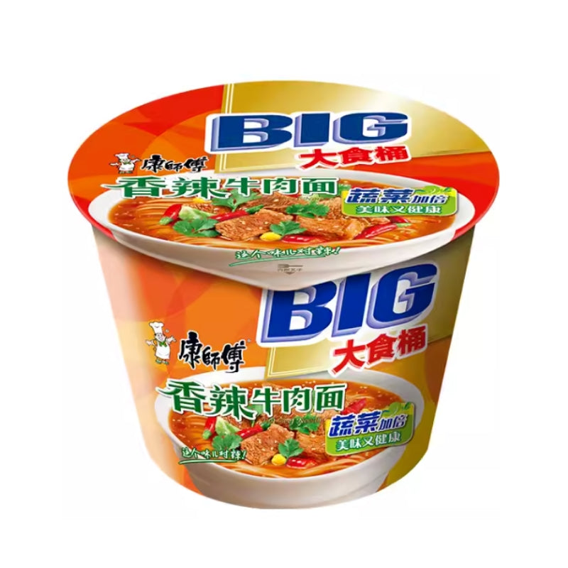 Master Kong · Big Bowl Spicy Beef Instant Noodles (143g)