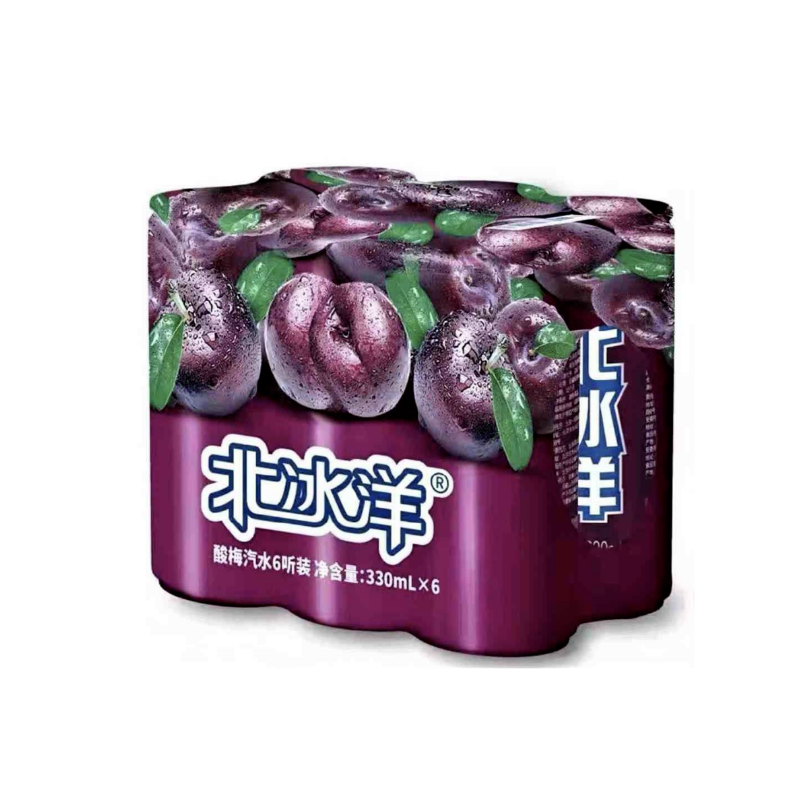 Bei Bing Yang · Plum Flavor Soda (6*330ml)