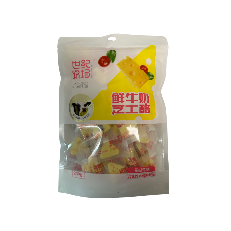 世纪牧场 · 鲜牛奶芝士酪蔓越莓 (250g)